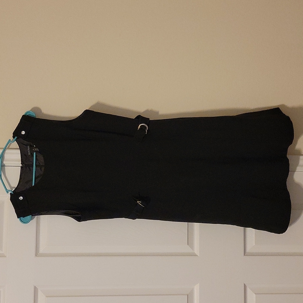 White house black market, knee length, black dress, size 14